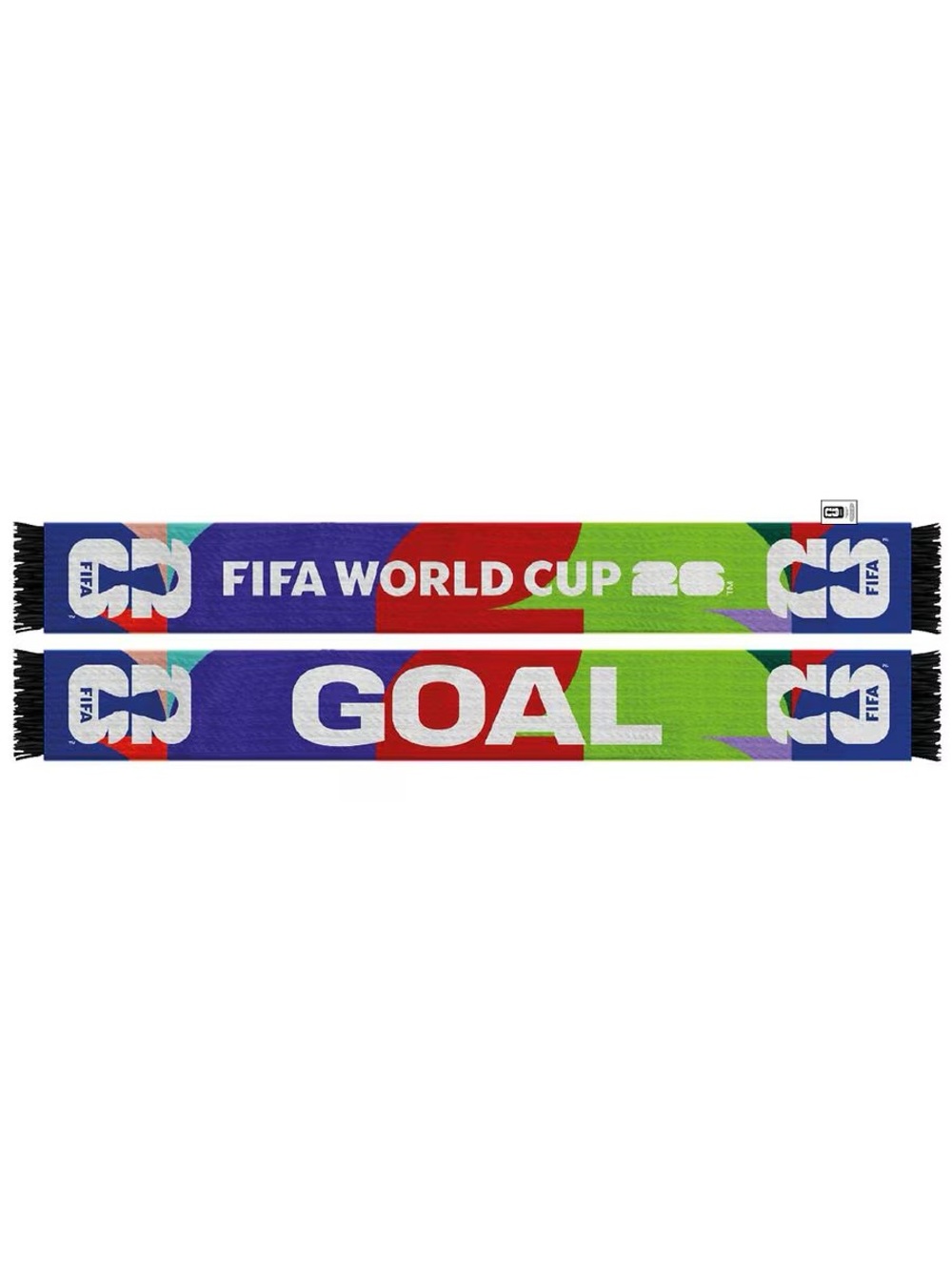 FIFA World Cup 2026 63" Scarf FIFA Official GOAL 2026 NEW WITH TAGS